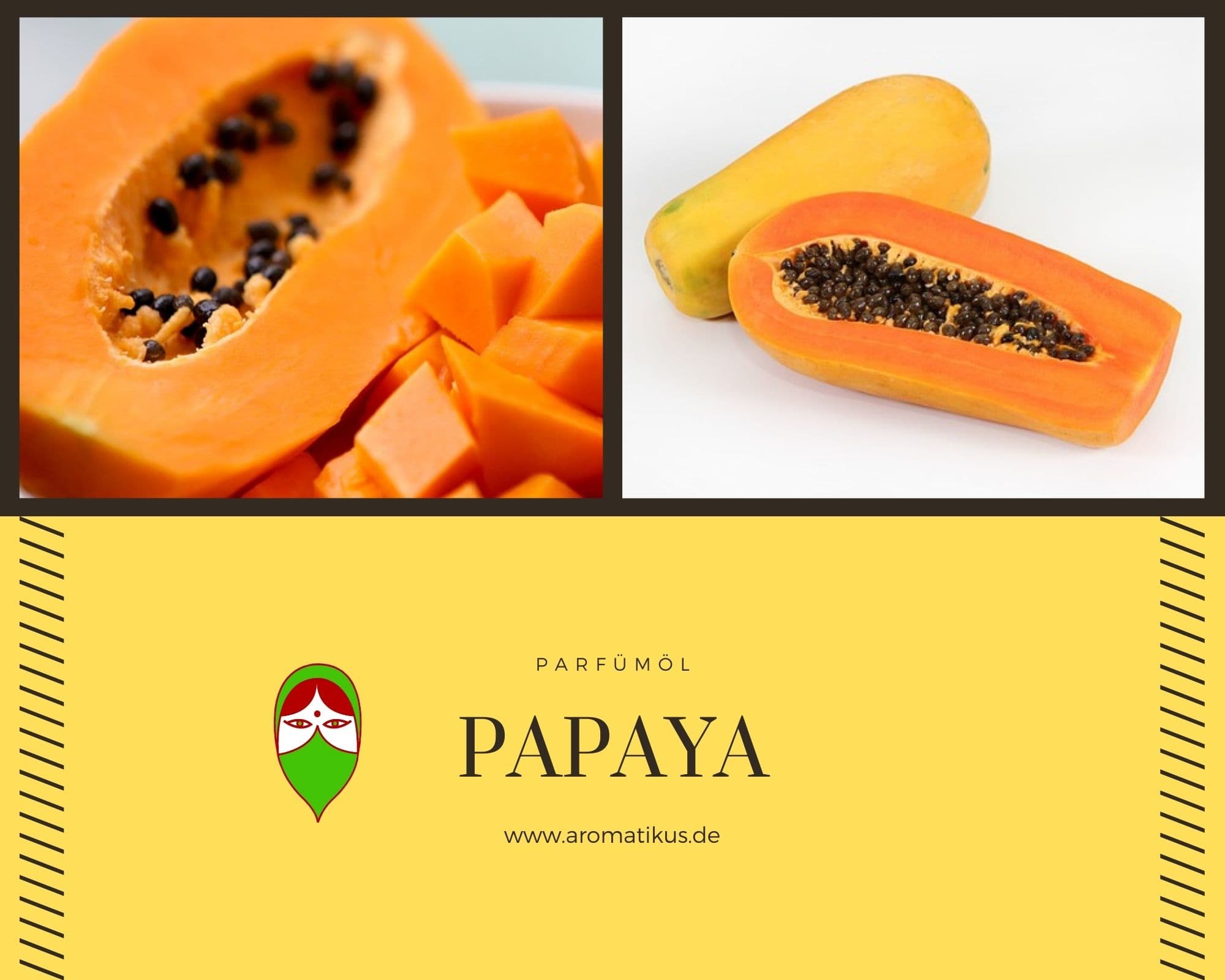 Ätherisches Duftöl Papaya als Parfümöl von Aromatikus