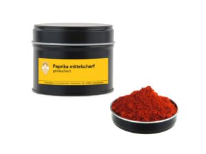 Paprika mittelscharf geräuchert von Aromatikus in einer Aromaschutzdose