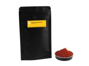 Paprika mittelscharf geräuchert von Aromatikus im verschließbaren Nachfüllpäckchen