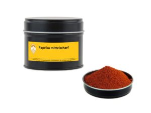 Paprika mittelscharf von Aromatikus in einer Aromaschutzdose
