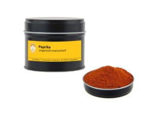 Paprika ungarisch rosenscharf von Aromatikus in einer Aromaschutzdose