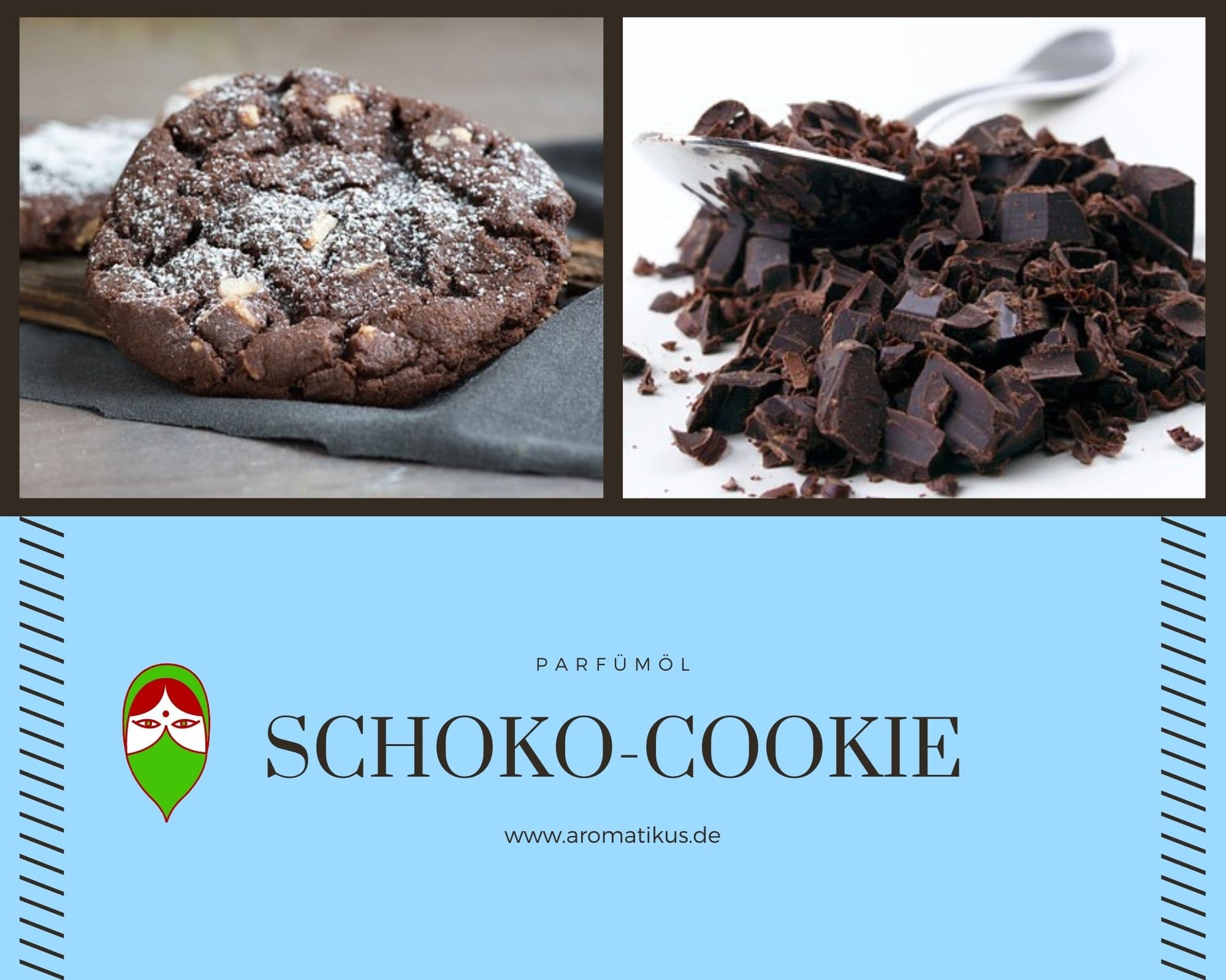 Ätherisches Duftöl Schoko-Cookie als Parfümöl von Aromatikus