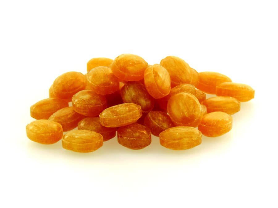 zuckerfreie Ingwer-Orange Bonbons von Aromatikus
