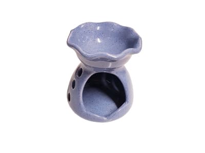 Keramik Duftlampe hellblau von Aromatikus